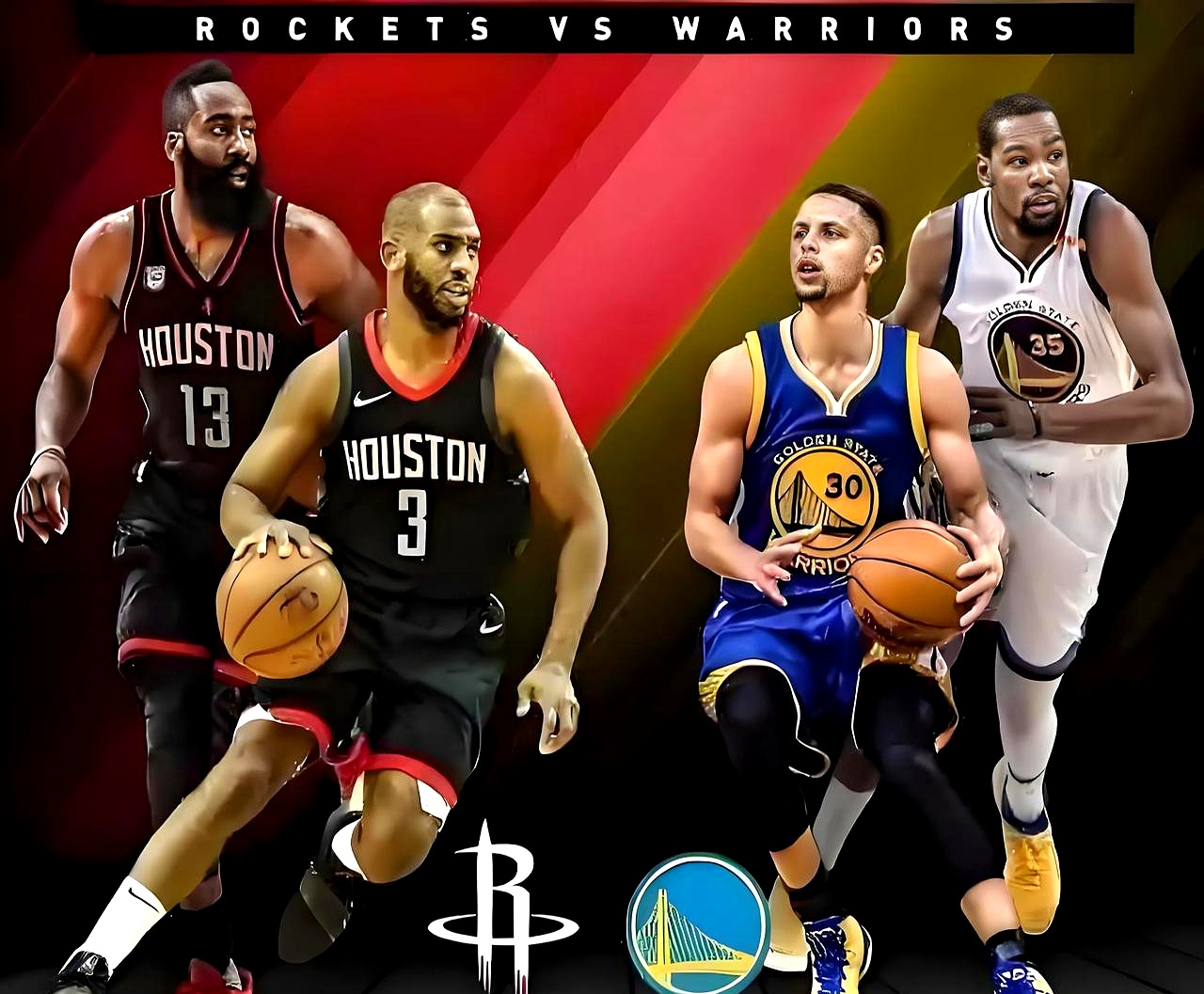 包含勇士队再战火箭队，谁能在今晚的较量中占据上风？的词条